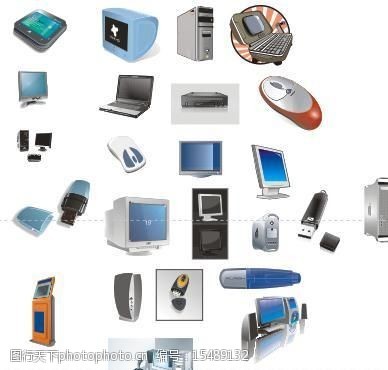 電腦配件矢量素材與電氣機械設備銷售的市場機遇
